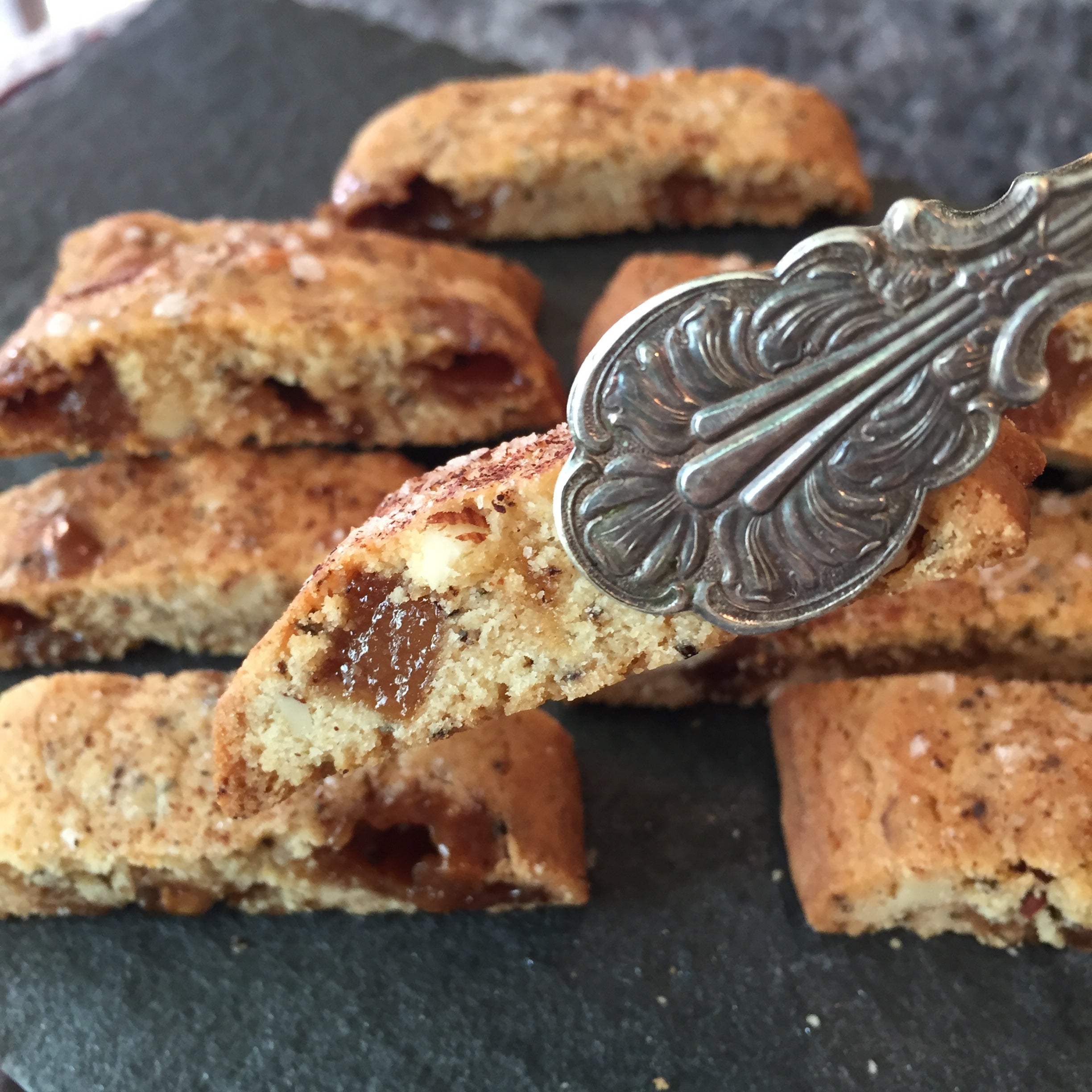 Äppelbiscotti